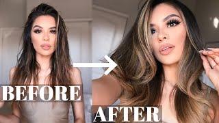 HOW TO: PERFECT SALON BLOWOUT AT HOME! | DIY