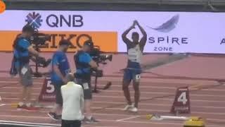 Alex Quiñones , clasifica a la final de los 200 m ( Mundial de atletismo 2019)