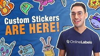 Create Custom Die-Cut Stickers with OnlineLabels!