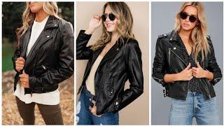 soo gorgeous and beautiful leather jacket#amazing rockstar Jacket collection