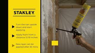 Stanley Thermal & Sound Insulation Spray Foam