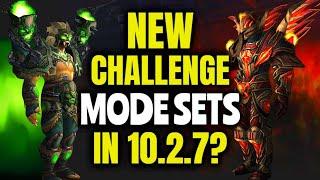 [SPECULATION] Will We Get Back MoP CHALLENGE MODE SETS In 10.2.7? Or New Variants? WoW Dragonflight