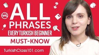 85 Phrases Every Turkish Beginner Must-Know