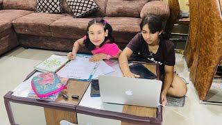 Summer vacation main bhi padhaee |Vlog#1018|#learnwithpriyanshi #learnwithpari #babinayoutuber