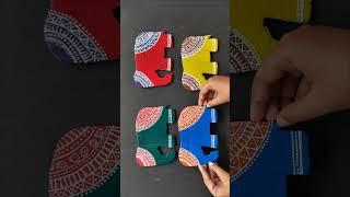 Colourful elephant wall decor idea #shorts #youtubeshorts #cardboardcraft #craft #diy  #viral