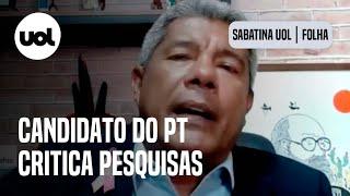 Candidato do PT na Bahia, Jerônimo Rodrigues critica pesquisas: 'Atrapalharam vitória no 1º turno'