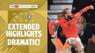 BANGER & LATE DRAMA! | Derby County v Sheffield Wednesday extended highlights