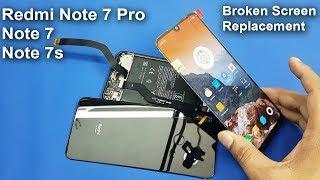 Redmi Note 7 Pro LCD Screen + Touch Screen Digitizer Replacement || How to Repair Note 7 Display