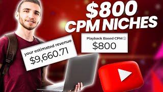 5 BEST Low Competition Faceless Cash Cow YouTube Channel Ideas ($800+ CPMs)