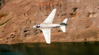 A-6E Intruder low-level flying from the 90s