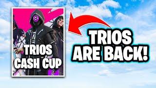 Trio Cash Cups ANNOUNCED! - Huge tournament Update