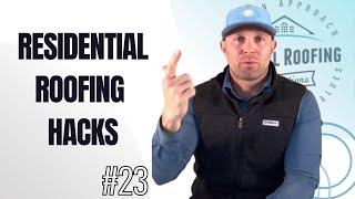 Top Residential Roofing Hacks for Roofers