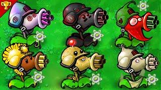 Plants vs Zombies : New Fusion Gatling Team Use Plant Food