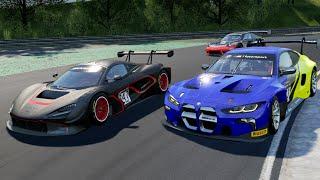 CLUB50-ACC at Hungaroring with the Mclaren