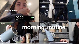 5AM billionaire morning routine | gym, journalling, meditation etc ‍️️