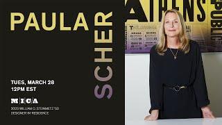 2023 William O. Steinmetz '50 Designer in Residence – Paula Scher