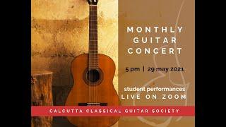 May 2021: Online Classical Guitar Monthly Concert