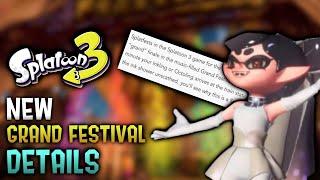 New GRAND FESTIVAL Details Just Shared - Splatoon 3