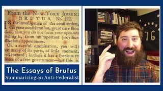 A General Overview of the Essays of Brutus