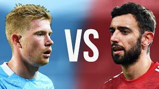 Kevin De Bruyne VS Bruno Fernandes - Who Is The Best Talent? - Crazy Skills & Goals Battle - 2021