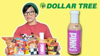 Dollar Tree Is Selling Pink Sauce & Straws Made Out Of Cereal