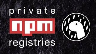 Private npm registries in Deno