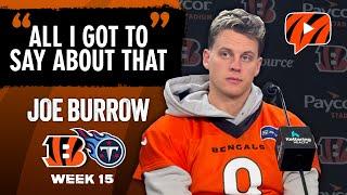 Joe Burrow on Break-In at His House, Tee Higgins' Future With Bengals and MORE