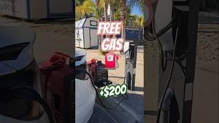 My Tesla FILLS its Tank with GAS For FREE while im not Driving it.