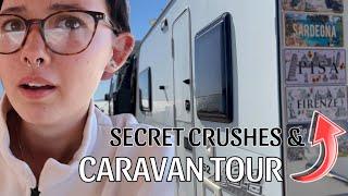 SECRET BOYFRIEND CRUSH & CARAVAN TOUR!