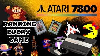 Ranking Every Atari 7800 Game From Worst to Best