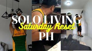 SOLO LIVING PH : Saturday Reset #silentvlog #sololivingph #sololiving #livingalonediaries