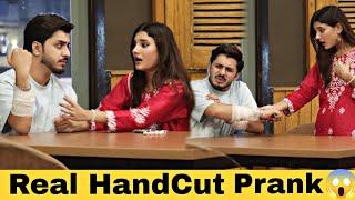 Hand Cut Prank || Prank On Girlfriend (Gone Extremely Wrong)