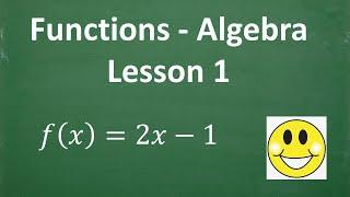 Functions – Lesson #1