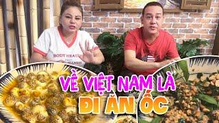 Lê Giang về Việt Nam là rủ Minh Dũng đi ăn ốc liền, THÈM QUÁ ĐI | Lê Giang Official