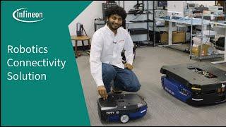 Infineon’s Bluetooth® Low Energy Enhances Addverb’s Warehouse Robotics | Infineon