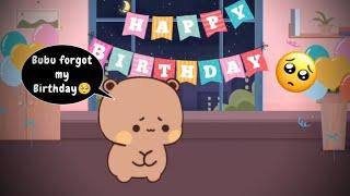 Did Bubu forget Dudu's Birthday?? ||Peach Goma|| ||Animation|| ||Bubuanddudu||