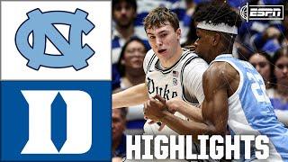 North Carolina Tar Heels vs. Duke Blue Devils | Full Game Highlights | ESPN College Basketball