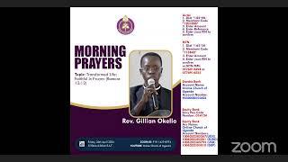 Online Church of Uganda Morning Prayers 26th April,2024 Rev.Gillian Okello