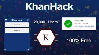 Khan Academy Hack - 2024 - KhanHack