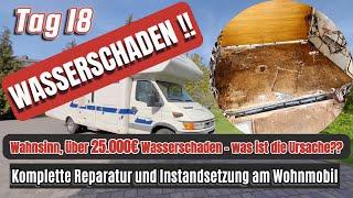 KRASS!! Der komplette Wohnmobil Fußboden ist zerstört! TOTALSCHADEN oder gibt es noch Hoffnung?!