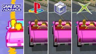 The Simpsons: Road Rage (2001) GBA vs PS2 vs GameCube vs XBOX (Which One is Better?)