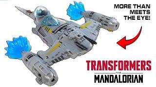 WICKED! Transformers X Star Wars THE MANDALORIAN Crossover N-1 STARFIGHTER Review (2025)