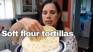 How To Make Soft Tortillas | Josh and I Had To Go To The Hospital!