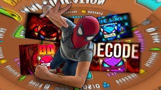 Los Niveles MÁS JUGADOS de todos los Tiempos | Geometry Dash - Spidex