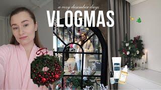 VLOG // створюю затишок, роблю різдвяний віночок, новинки в догляді