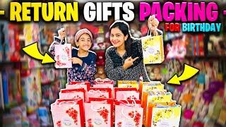 Finally Birthday Preparations Completed!| Return Gift Ideas | Birthday Vlog 2023 | SAMAYRA NARULA |