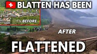 Collapsing Glacier Destroys Swiss Village of Blatten ️ HUGE Mountain Slope to Collapse Next