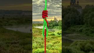 Как связать две лески #рыбалка #узел