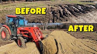 Tractor Loader Gravel Driveway Building Made Easy!