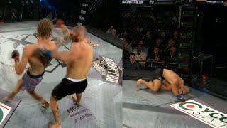 Nasty Spinning Elbow KO | Kaleb Rideout vs Thomas David | Hex Fight Series 21